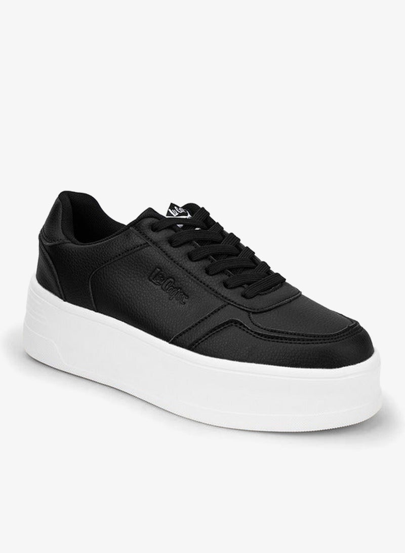 Lee Cooper Women's Solid Lace-Up Sneakers - Image 3